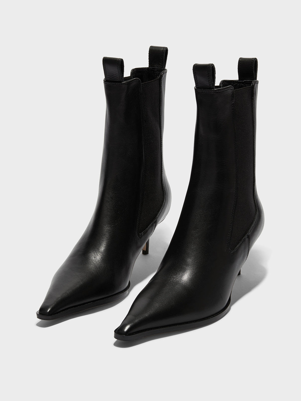 Valeria Leather Chelsea Boots - Image 2