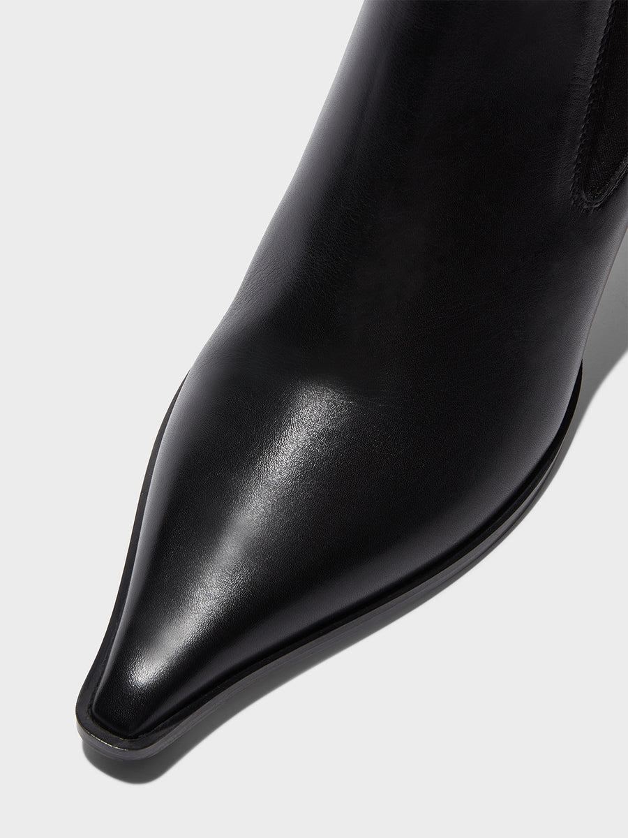 Valeria Leather Chelsea Boots