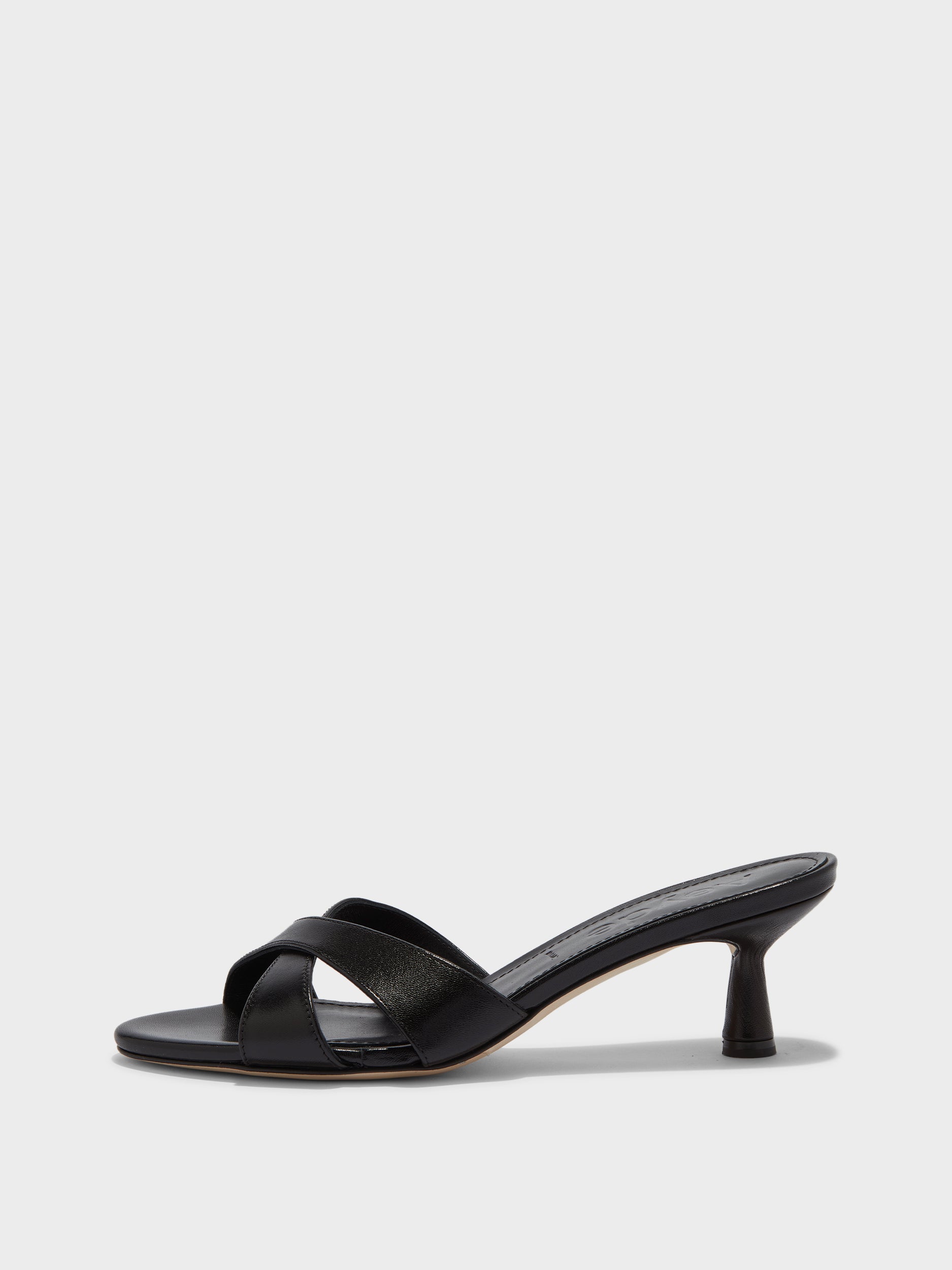 Vero Leather Mules - Image 1