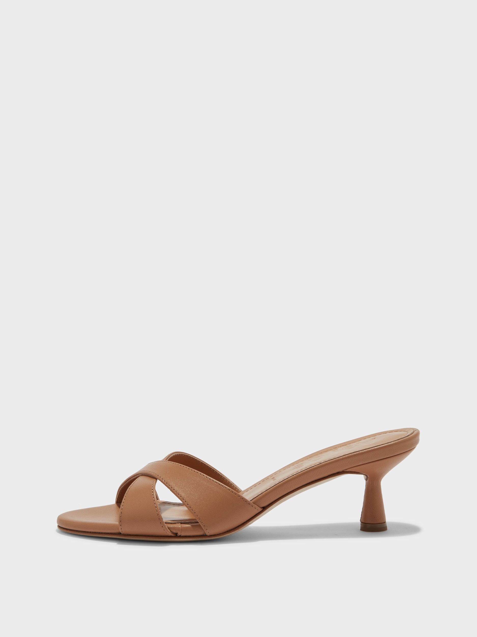 Vero Leather Mules - Image 1