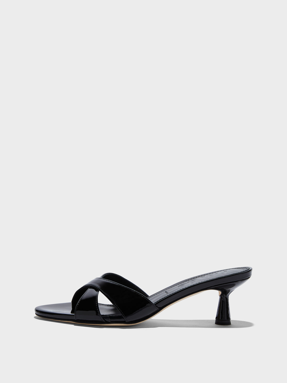 Vero Patent Leather Mules