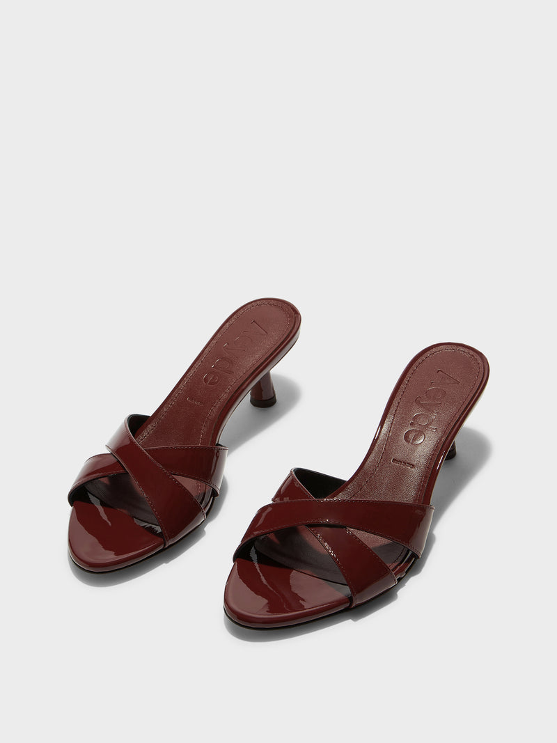 Vero Patent Leather Mules