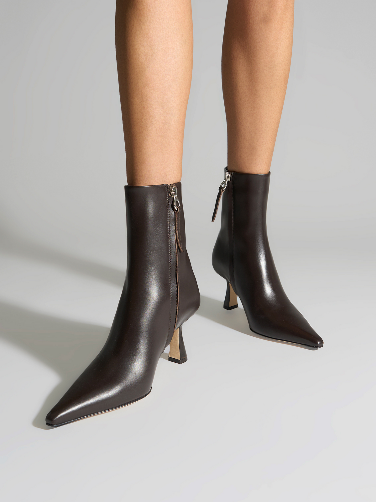 Vivi Leather Ankle Boots