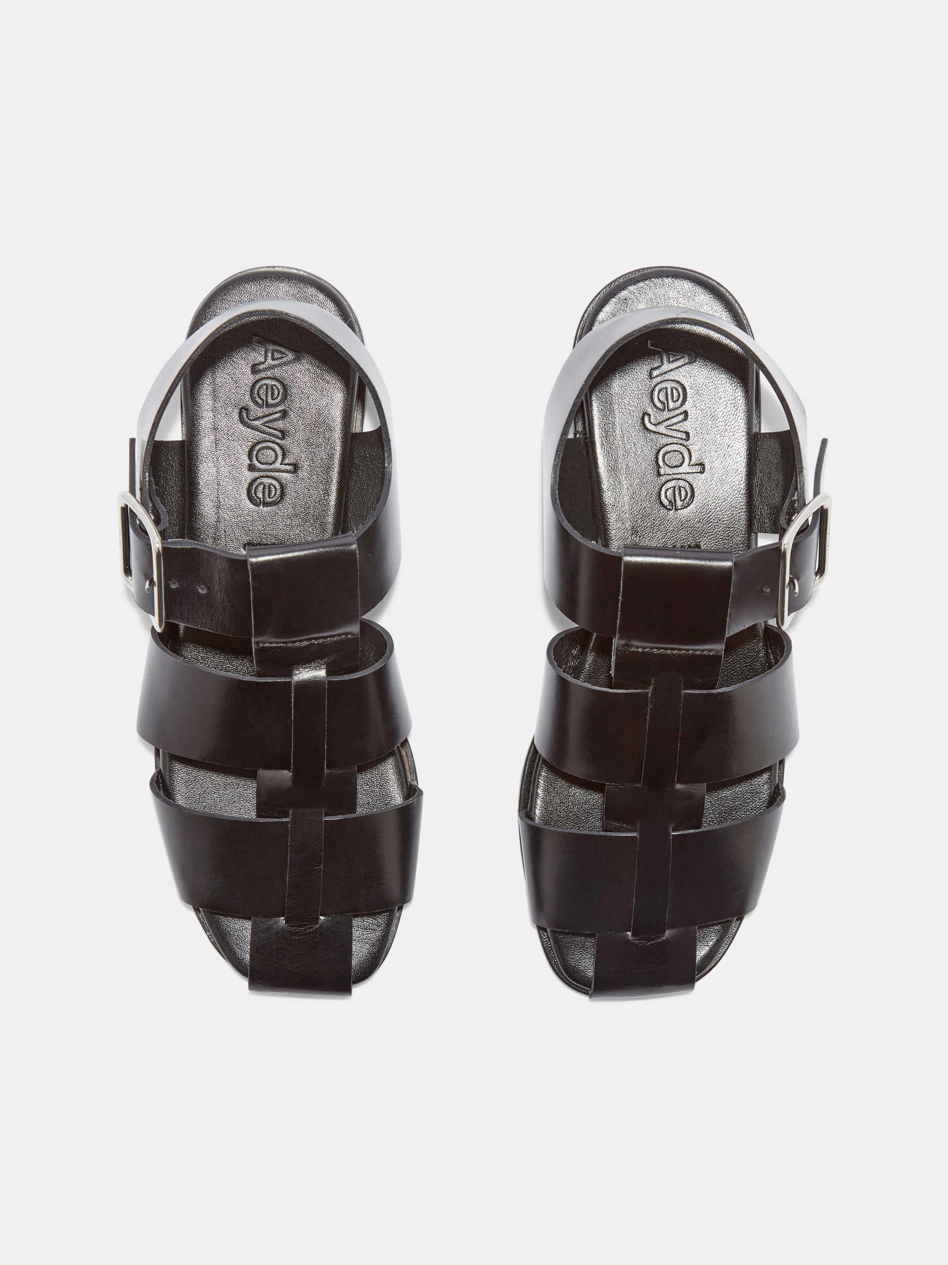 Whit Leather Sandals - Image 5