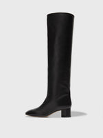 Willa Leather Over-Knee Boots - Image 1