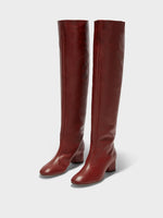 Willa Leather Over-Knee Boots - Image 2