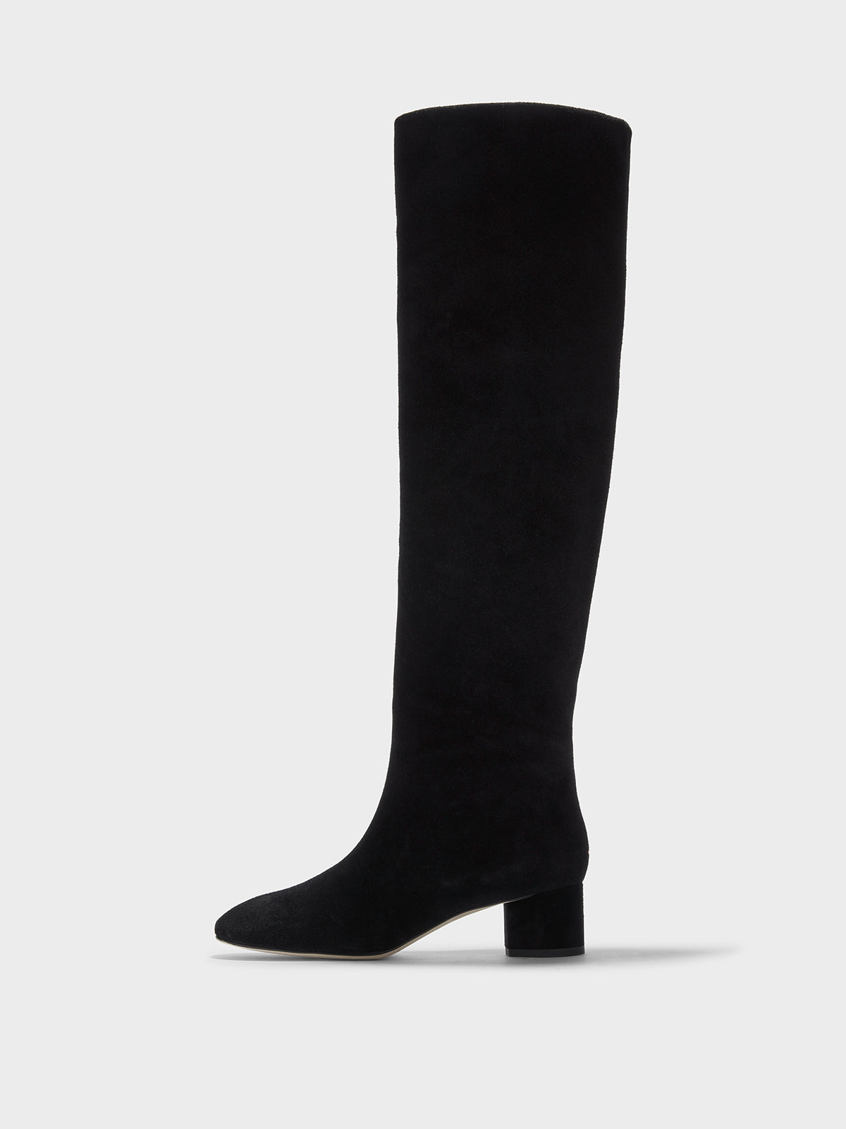 Willa Suede Over-Knee Boots - Image 1