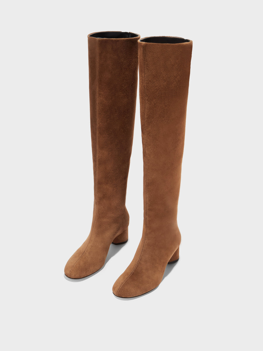 Willa Suede Knee-High Boots
