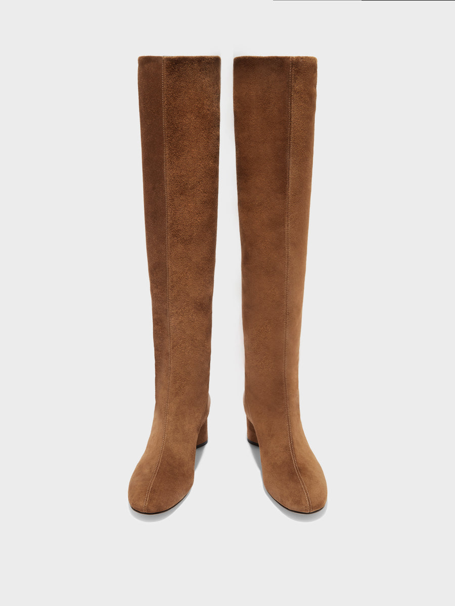 Willa Suede Knee-High Boots