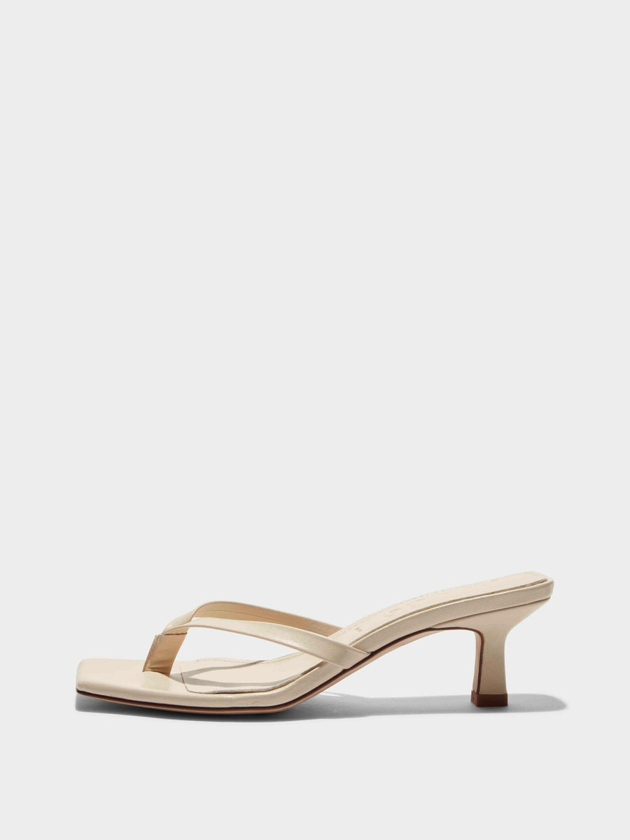 Wilma Leather Toe-Post Sandals