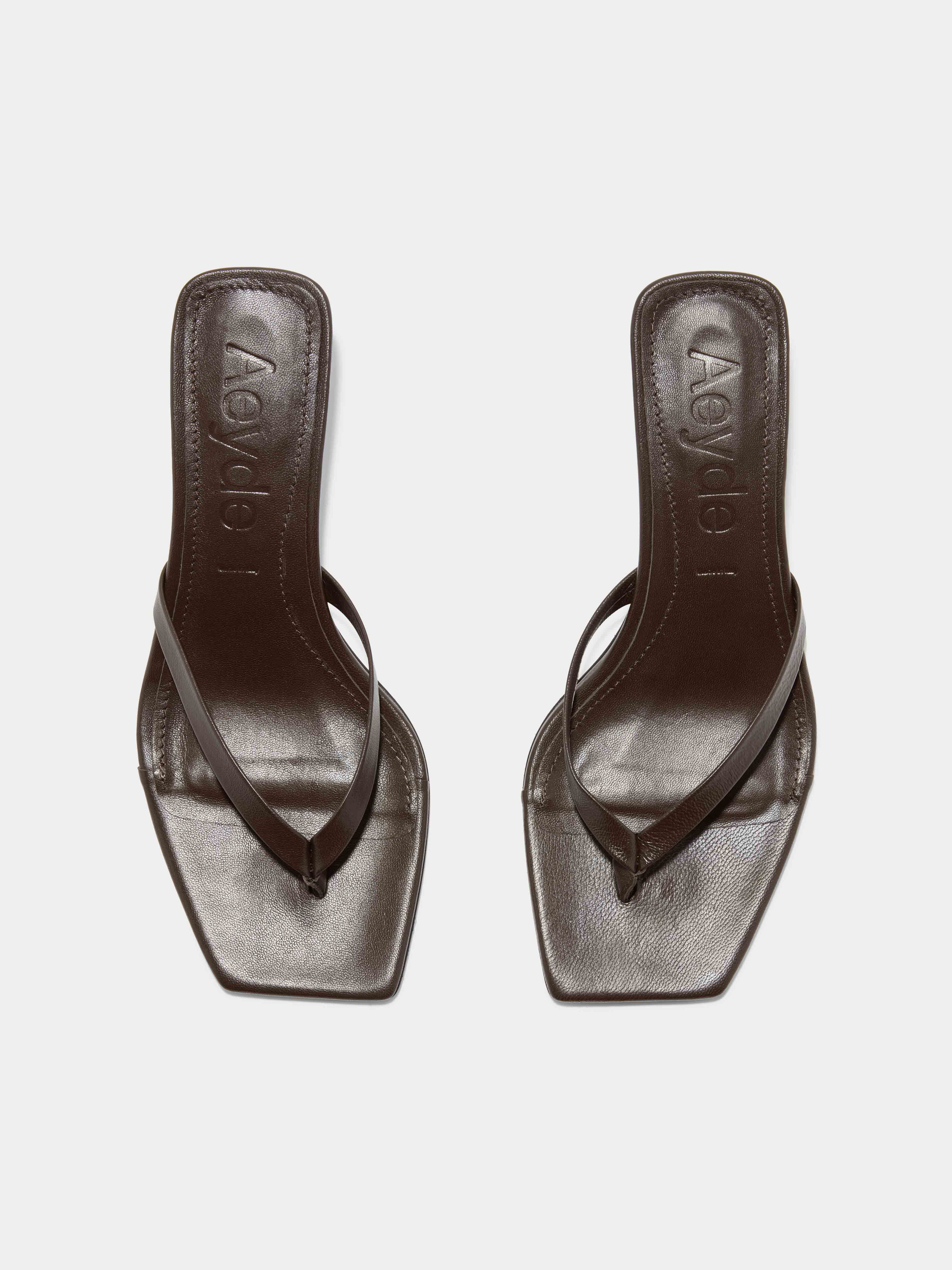 Wilma Leather Thong Sandals - Image 5