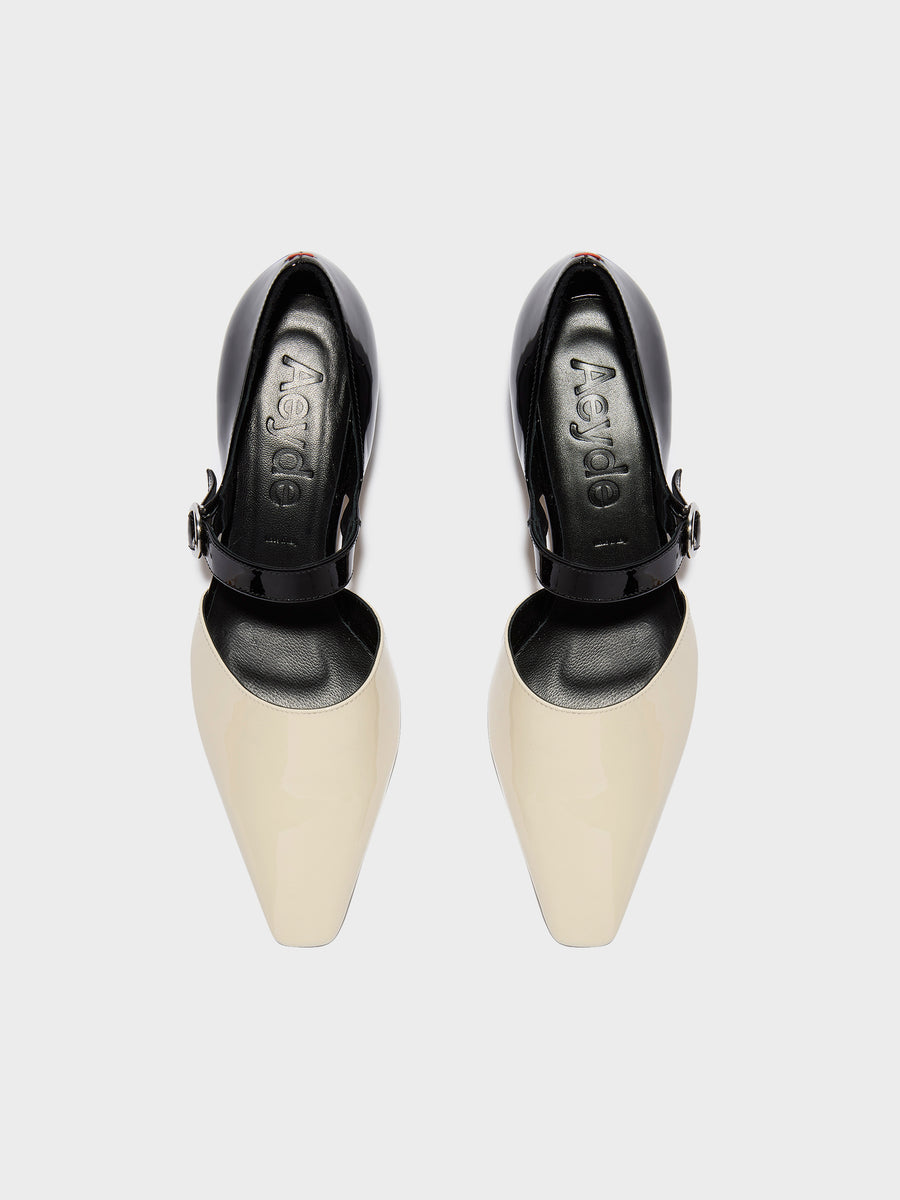 Yara Duo-Tone Mary-Jane Pumps