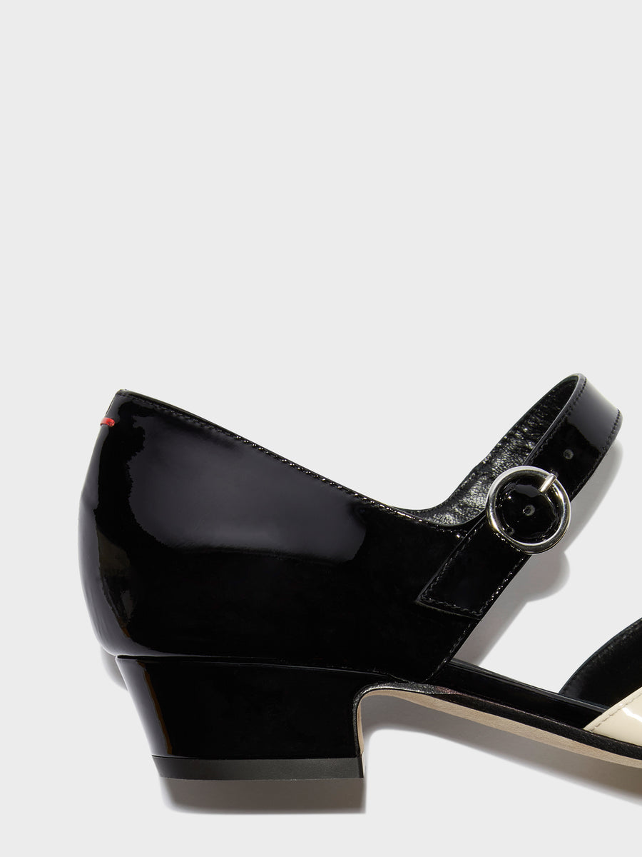 Yara Duo-Tone Mary-Jane Pumps