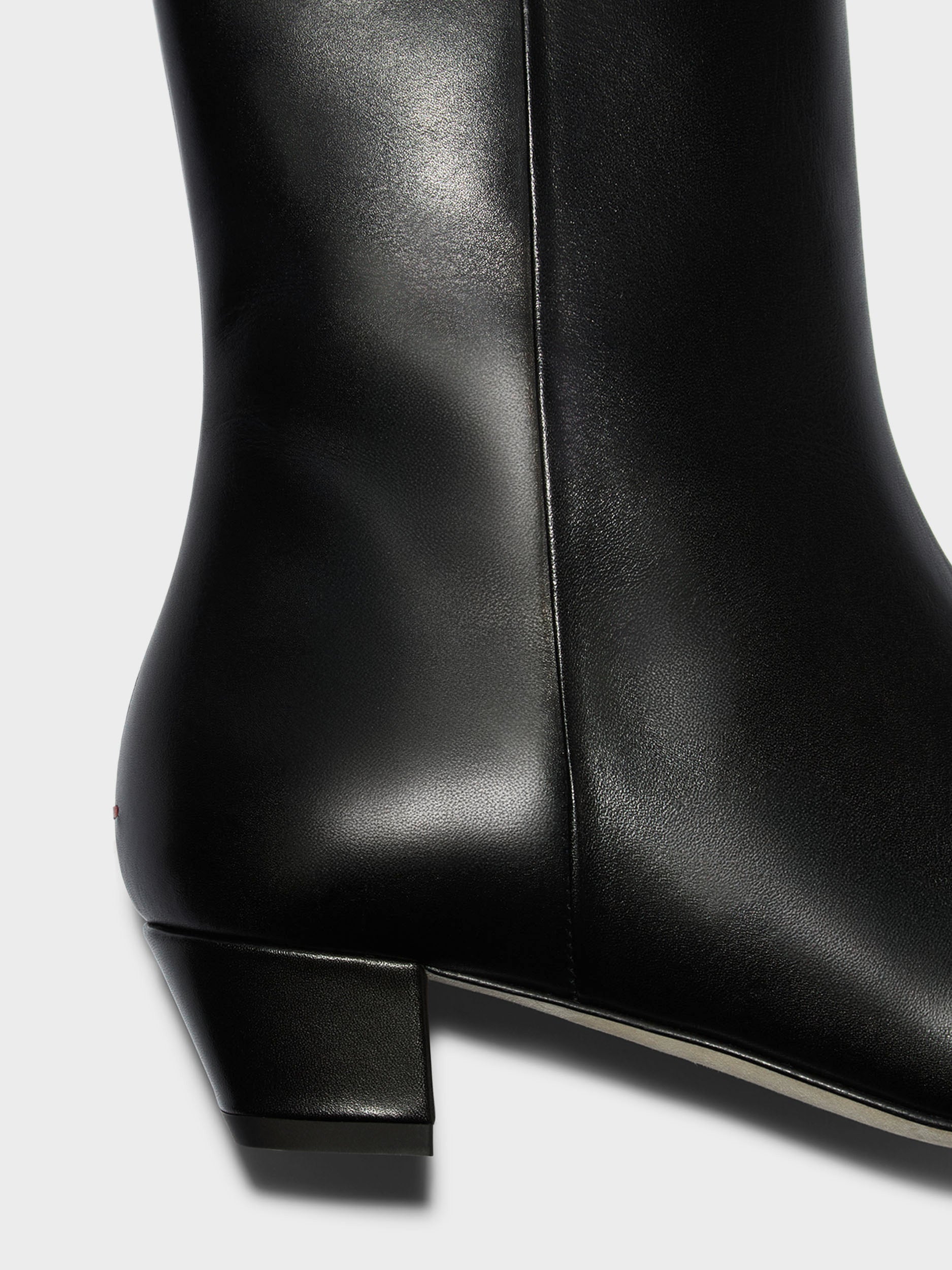 Yasmin Leather Ankle Boots - Image 4