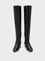 Yonda Leather Over-Knee Boots - Image 5