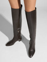Yonda Leather Over-Knee Boots - Image 2
