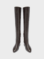 Yonda Leather Over-Knee Boots - Image 5