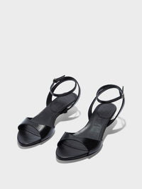 Zelia Kitten-Heel Sandals