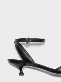 Zelia Kitten-Heel Sandals