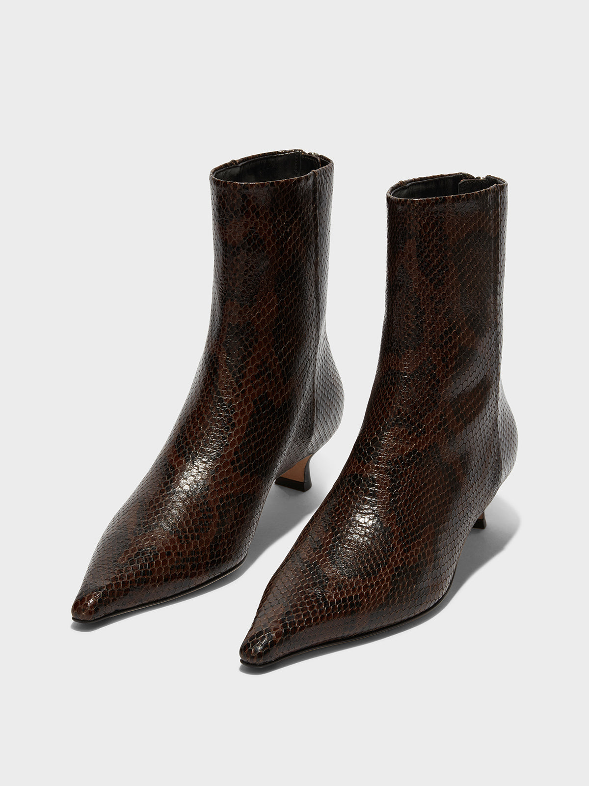 Zoe Leather Ankle Boots - Image 2