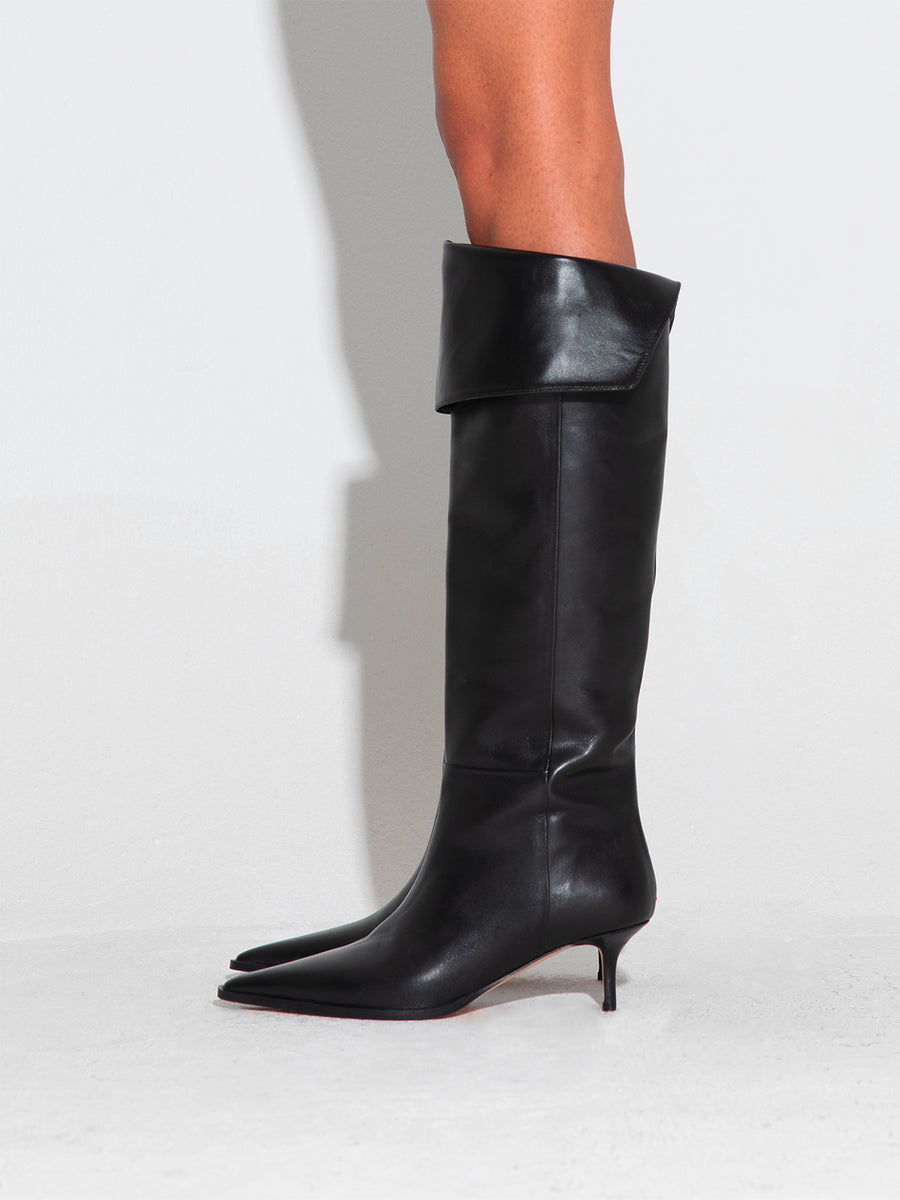 Zsazsa Leather Over-Knee Boots