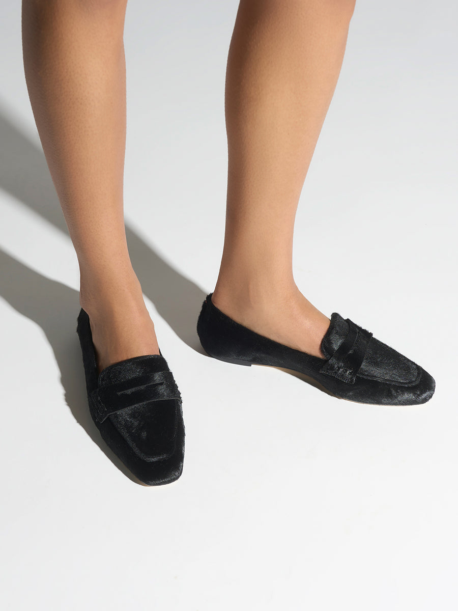 Alfie Pony Hair Loafers