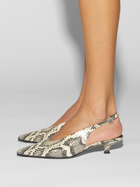 Camila Snake Print Pumps