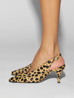 Carla Leopard Hair Pumps - Image 6