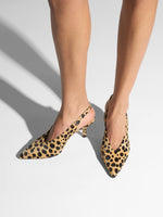 Carla Leopard Hair Pumps - Image 2
