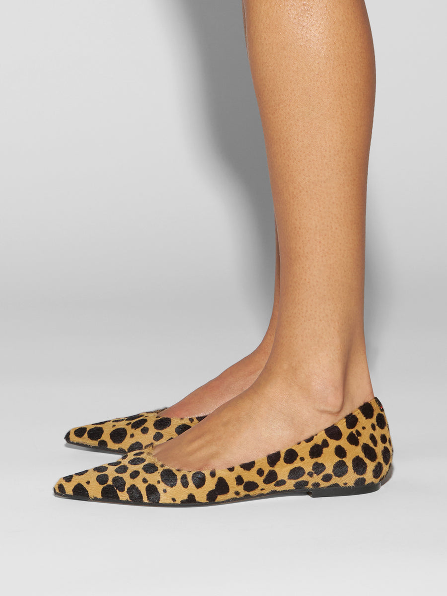 Cassy Leopard Ballet Flats