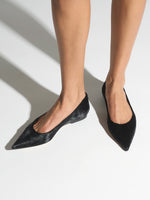 Cassy Pony Hair Ballet Flats - Image 2