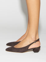 Celeste Suede Slingback Pumps - Image 6