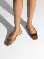 Geraldine Satin Toe-Cap Flats - Image 2