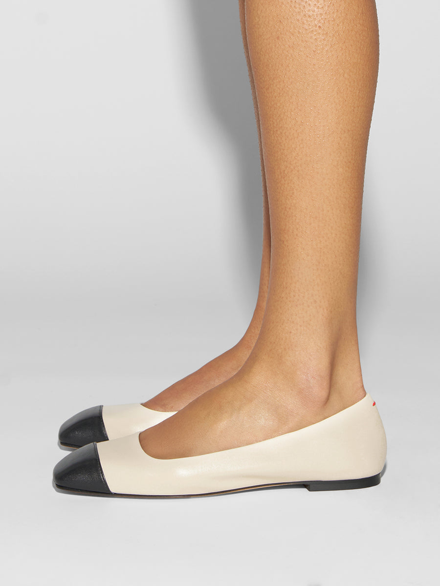 Ida Toe-Cap Ballet Flats