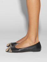 Ida Toe-Cap Ballet Flats - Image 6