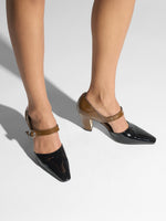 Isidora Duo-Tone Mary-Jane Pumps - Image 2