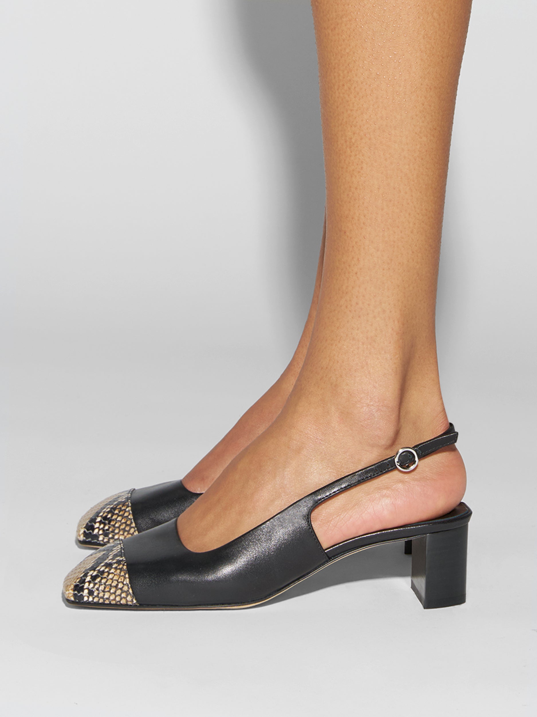 Jacqui Toe-Cap Pumps - Image 6