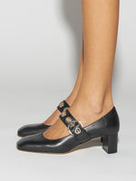 Lina Eyelet Mary-Jane Pumps - Image 6