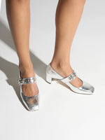 Lina Eyelet Mary-Jane Pumps - Image 2