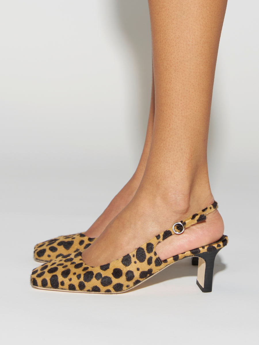 Liza Leopard Pumps