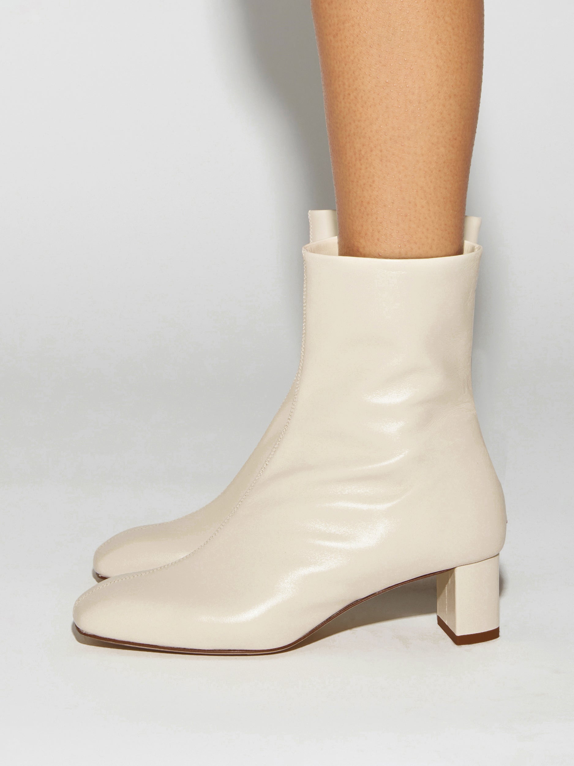 Millie Leather Ankle Boots - Image 6