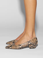 Rory Snake Print Pumps - Image 6