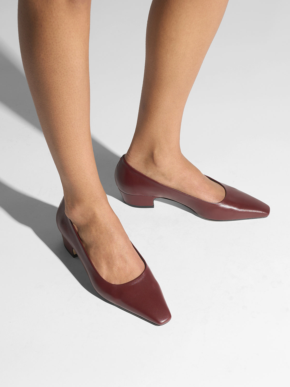 Rory Square-Toe Pumps