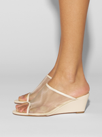Suzanne Mesh Wedge Sandals - Image 6