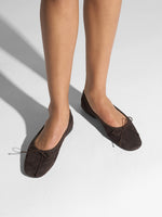 Tiby Suede Ballet Flats - Image 2