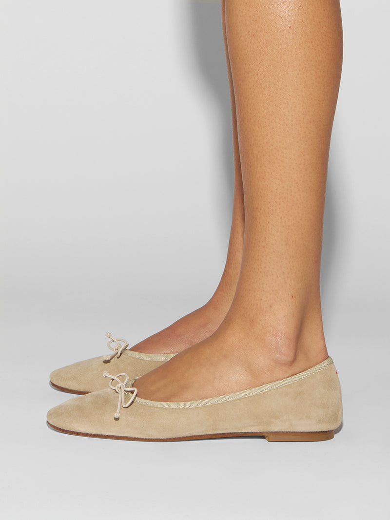 Tiby Suede Ballet Flats