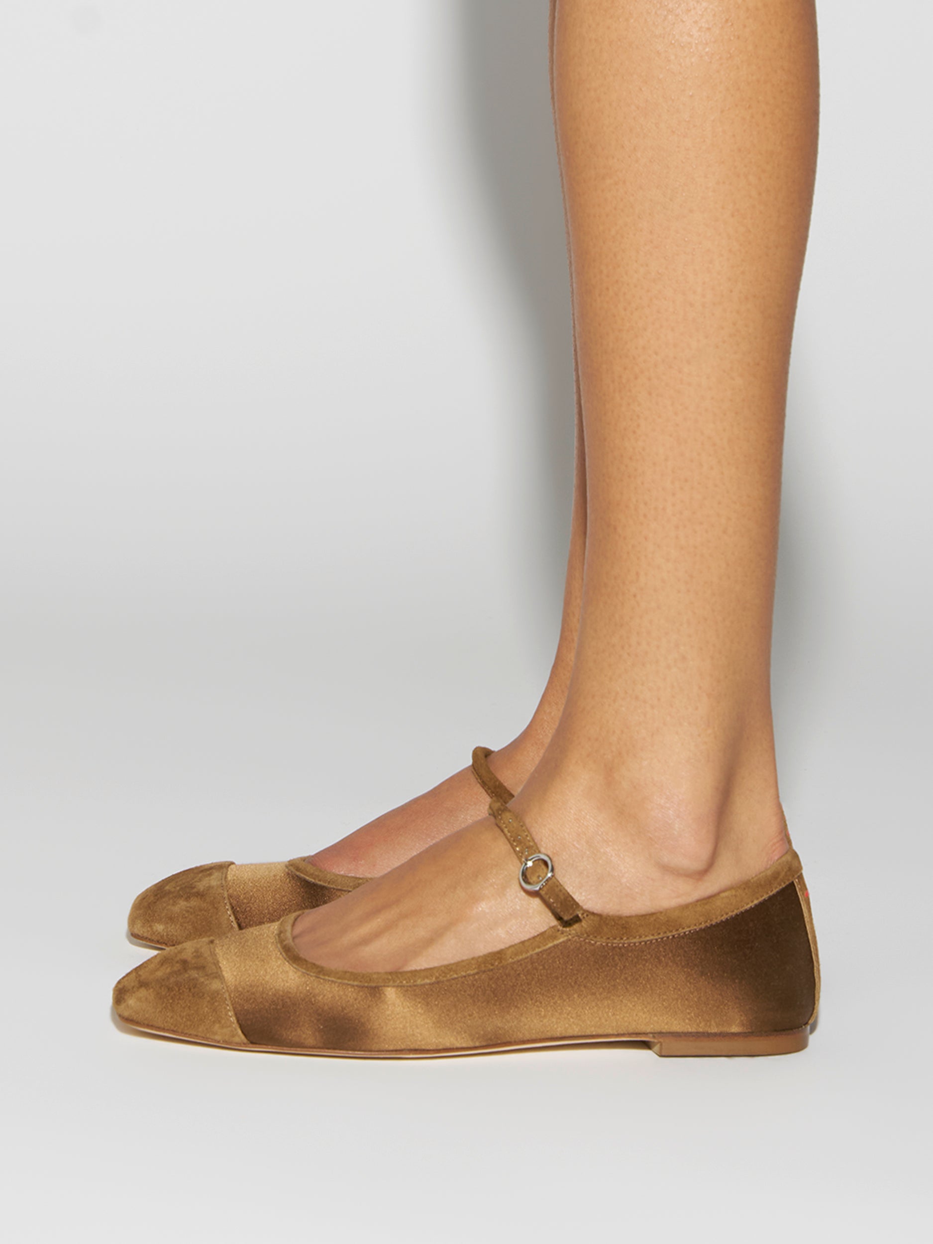 Uma Cap Satin Mary-Janes - Image 2