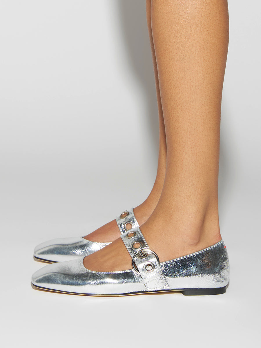 Uma Eyelet Mary-Janes