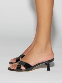 Vero Patent Leather Mules