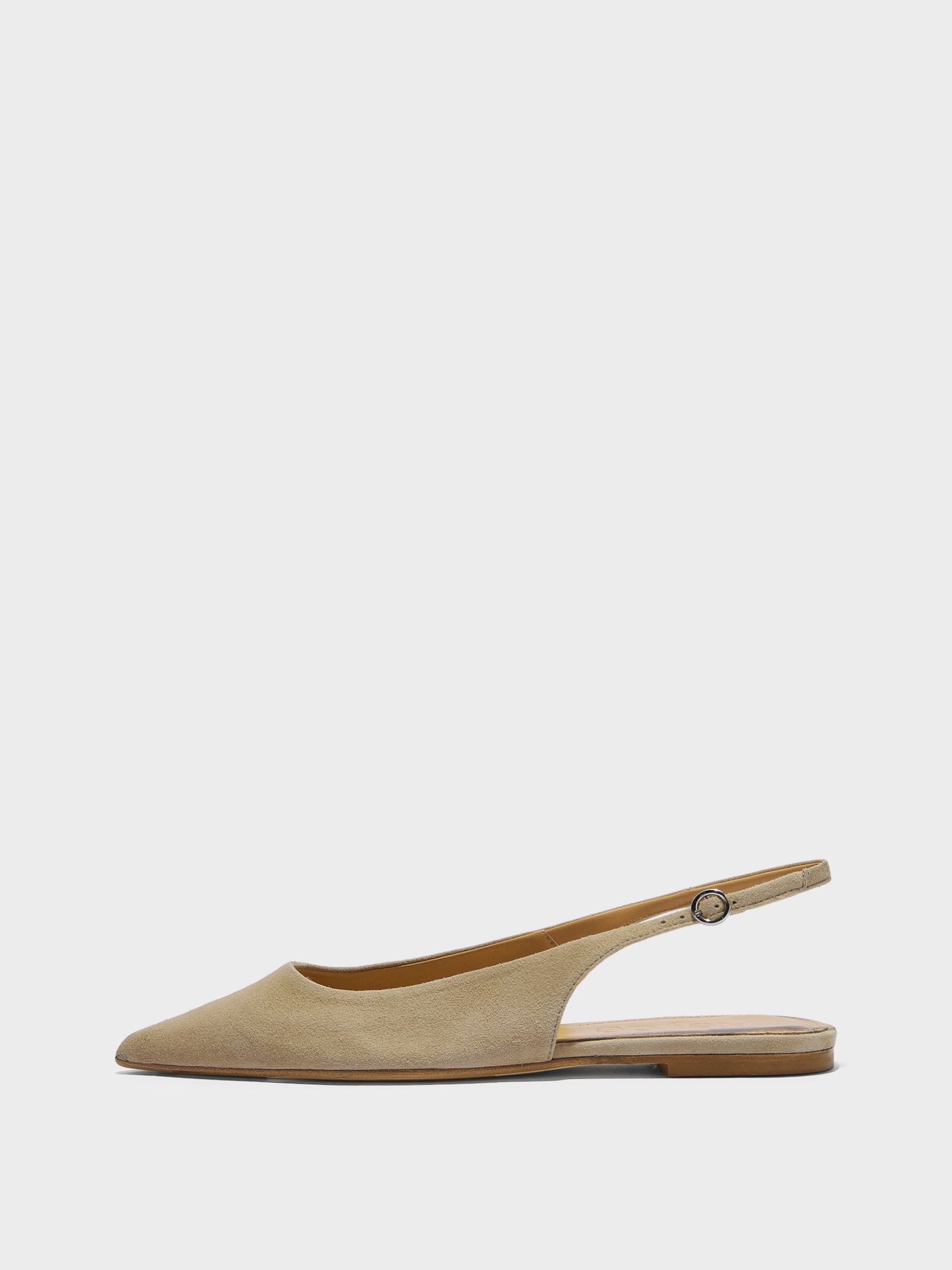 Annora Suede Slingback Flats - Image 1